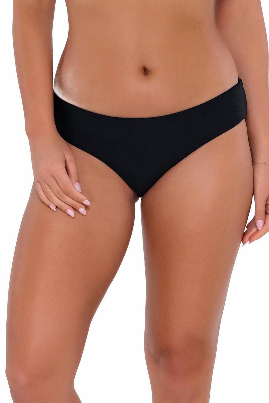 NEW SUNSETS INC. alana reversible hipster bottom in black